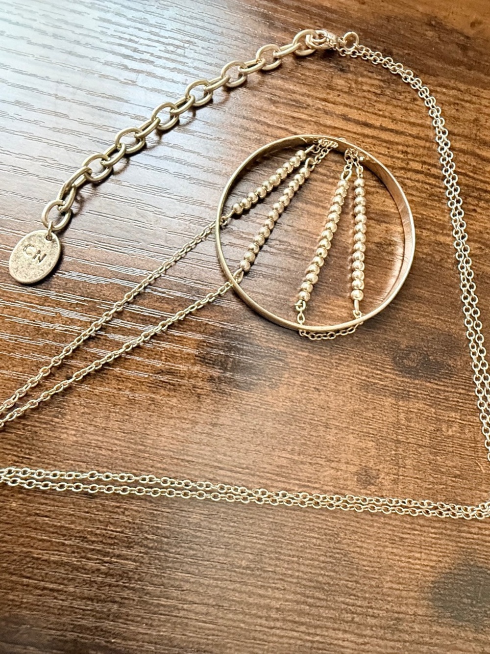 Gold Tone Necklace